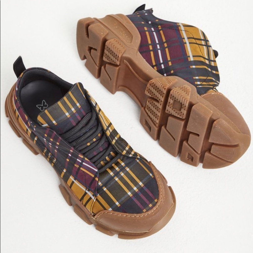 Max Mara Weekend Women's Checkered Sneakers